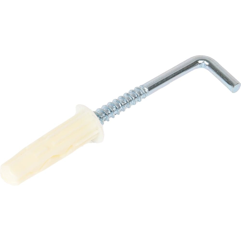 Крюк-шуруп ЕВРОПАРТНЕР L- обр. Zn d4,9хL50 в компл. c дюбелем MULTI 8x32 4шт. MP 309 17