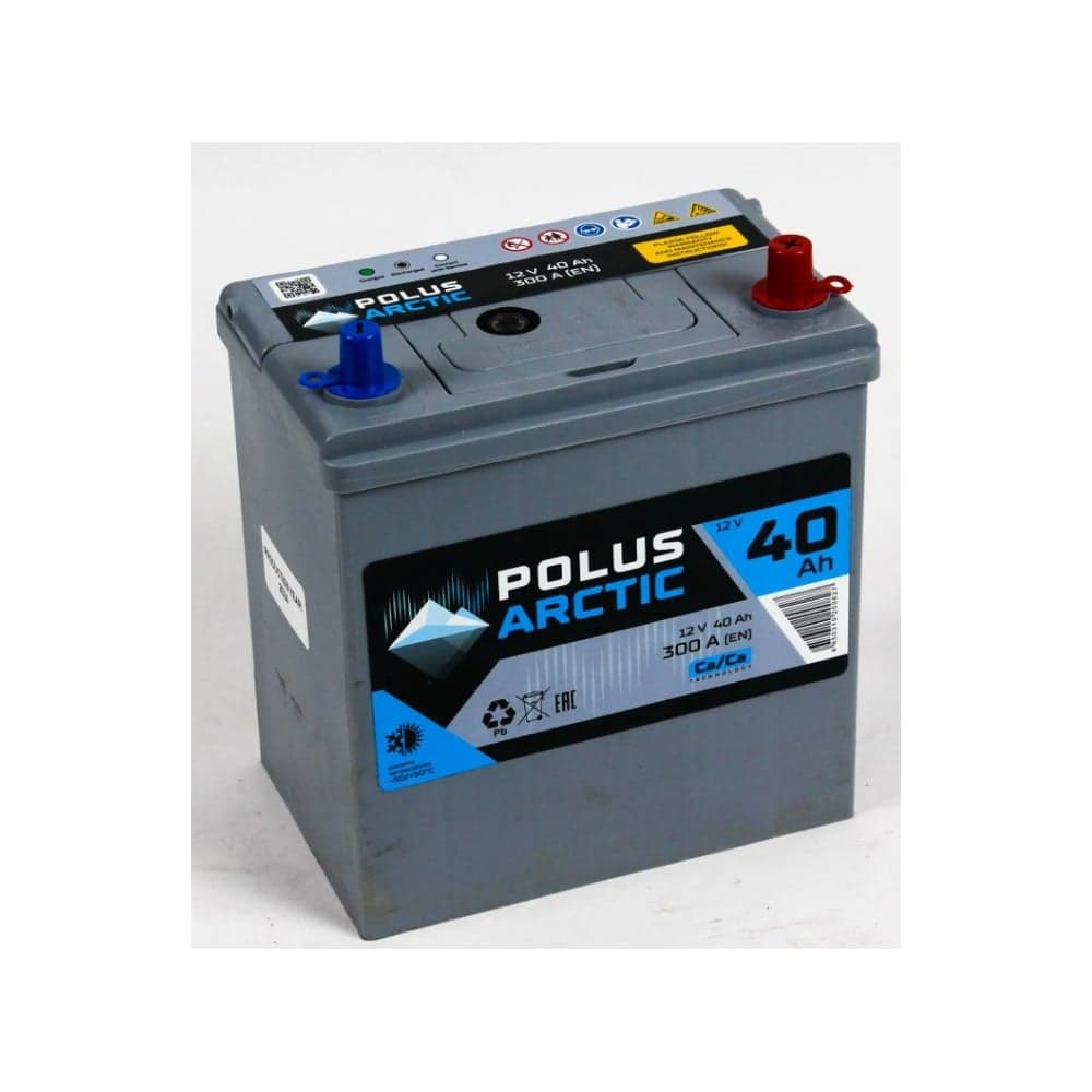 Аккумулятор POLUS ARCTIC 6СТ-40.0 (40B19L) тонк.кл. PA40B19L