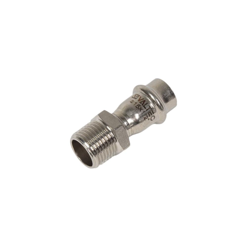 Соединитель пресс-фитинг (15 мм х 1/2") VALTEC VTi.901.I.001504