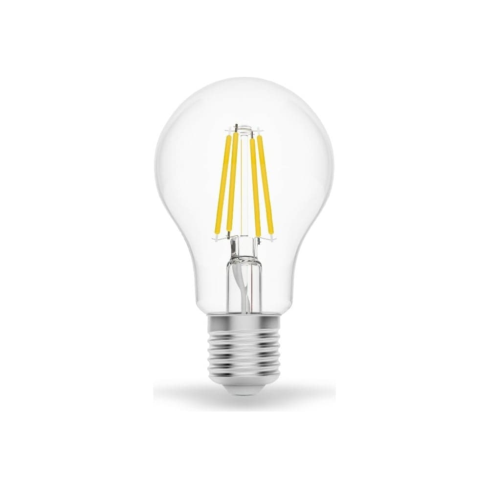 Умная Wi-fi филаментная лампочка Gauss, Smart Light ССТ DIM  E27 A60 6,5 Вт 2700-6500K, диммируемая с изменением температуры, управление голосом/смартфоном 1220112 - 1