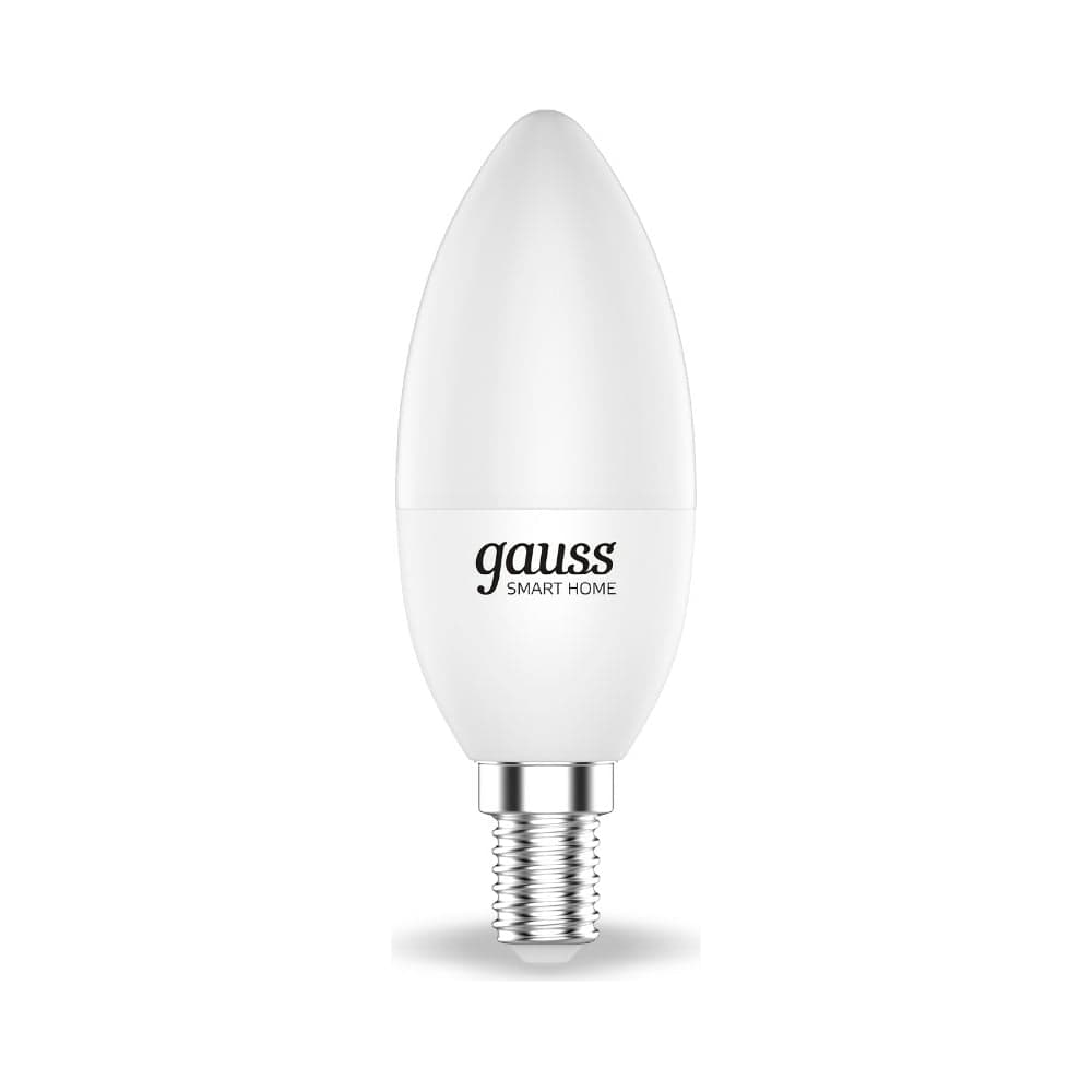 Умная Wi-fi лампочка Gauss, Smart Light DIM E14 C37 5 Вт 2700К 1/10/40 1100112