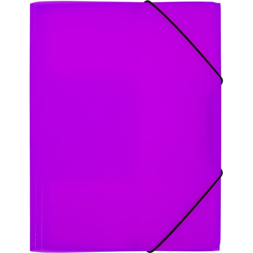 Папка на резинке Expert Complete 5 шт. A4 600 мкм 35 мм эффект 3D PRISMA NEON пурпурный EC210400022 679793