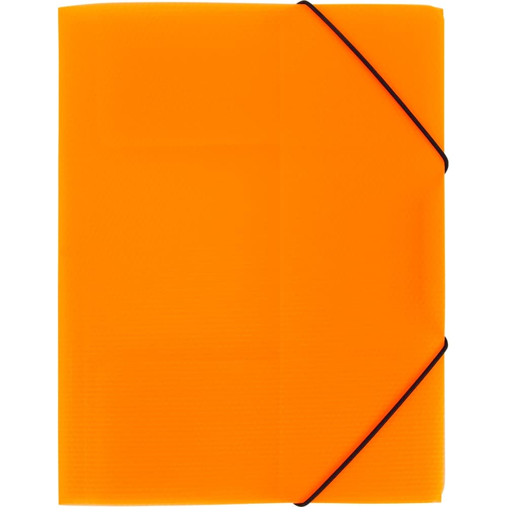 Папка на резинке Expert Complete 5 шт. A4 600 мкм 35 мм эффект 3D PRISMA NEON оранжевый EC210400012 679794