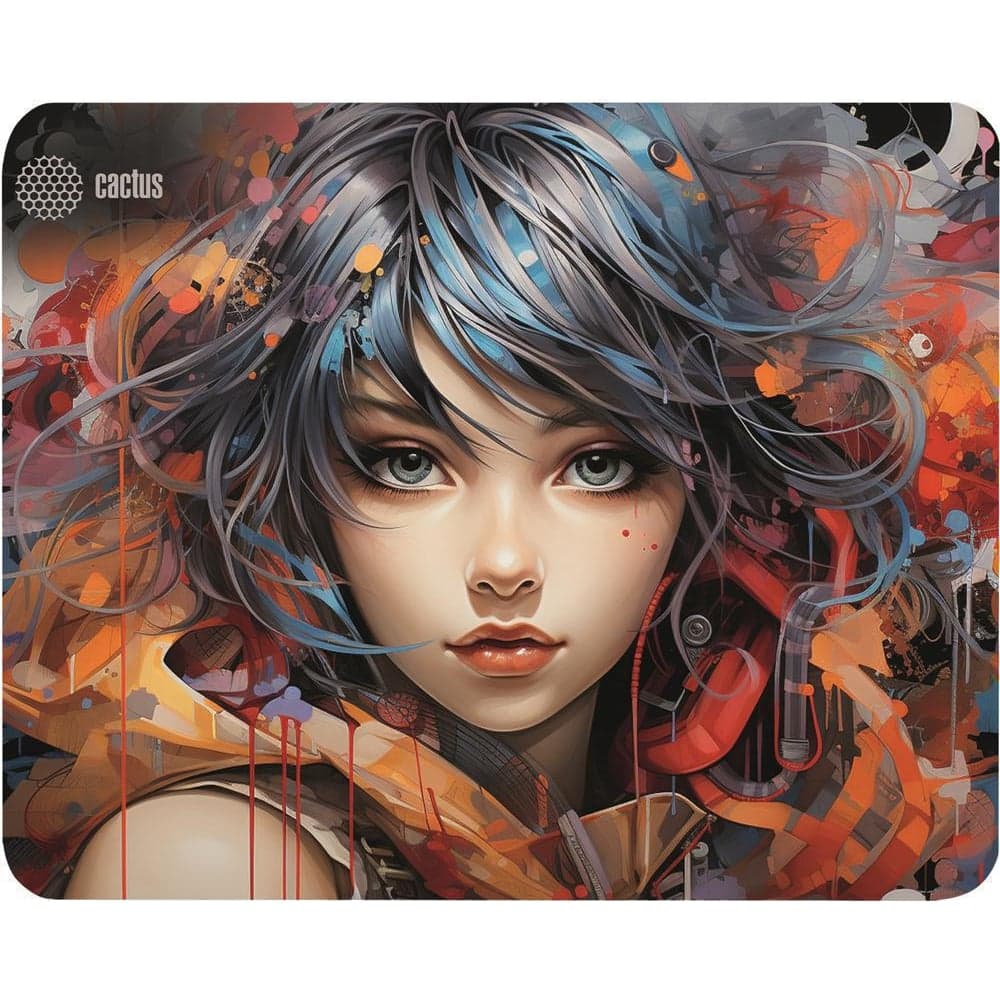 Коврик для мыши CACTUS Girl 400x300x3 мм CS-MP-PRO11XL 2006231