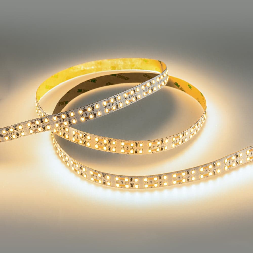 Светодиодная лента Eleganz LUX 2835 240 LED 19.2W/M 12V нейтральная 4500К IP20 ДВУХРЯДНАЯ EL-LS-19N