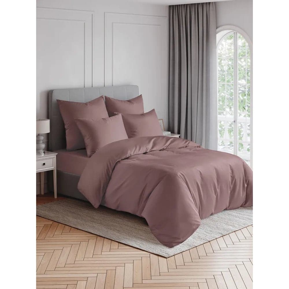 Простыня EDELSON TENCEL 90x200x30 cм EPT-090 мокко