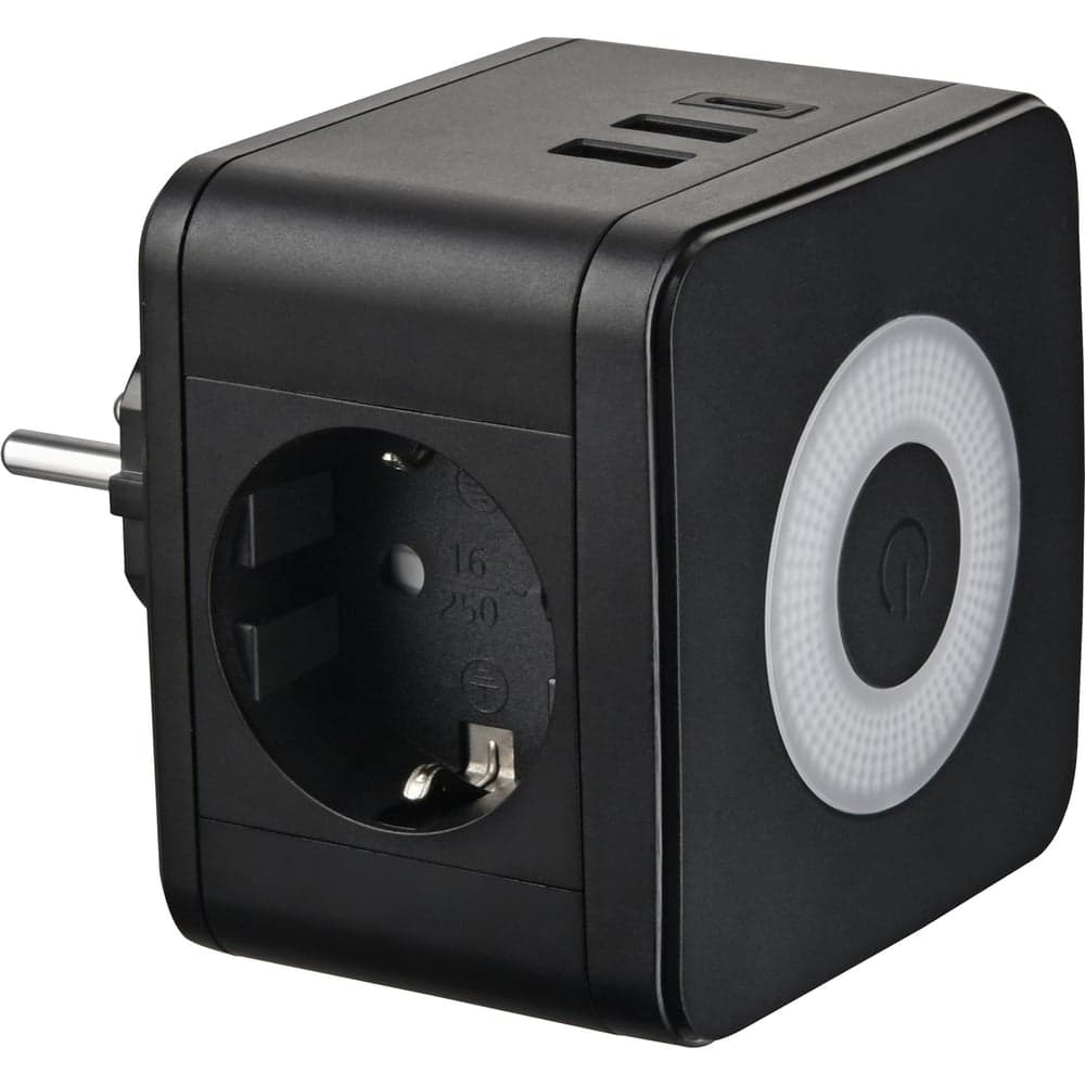Удлинитель Uniel S-GES2-16SBUC BLACK UL-00011246