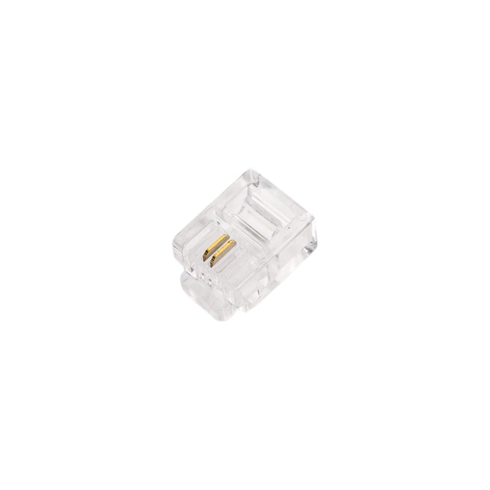 Коннектор OXION RJ-11 (6P2C), пакет 100 шт., арт. OX-RJ-116P2C100PCS