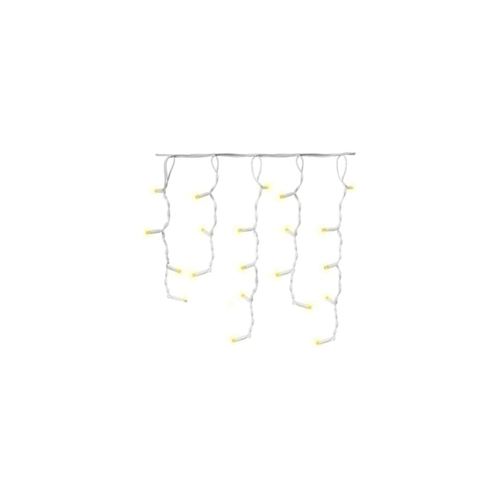 Светодиодная гирлянда TDM ELECTRIC Бахрома, 2х1м, 152LED, 3000К, белый шнур SQ0361-0044