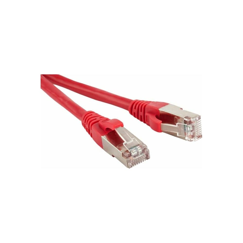 Патч-корд LANMASTER RJ45 - RJ45, 4 пары, FTP, категория 6, 3 м, красный LAN-PC45/S6-3.0-RD