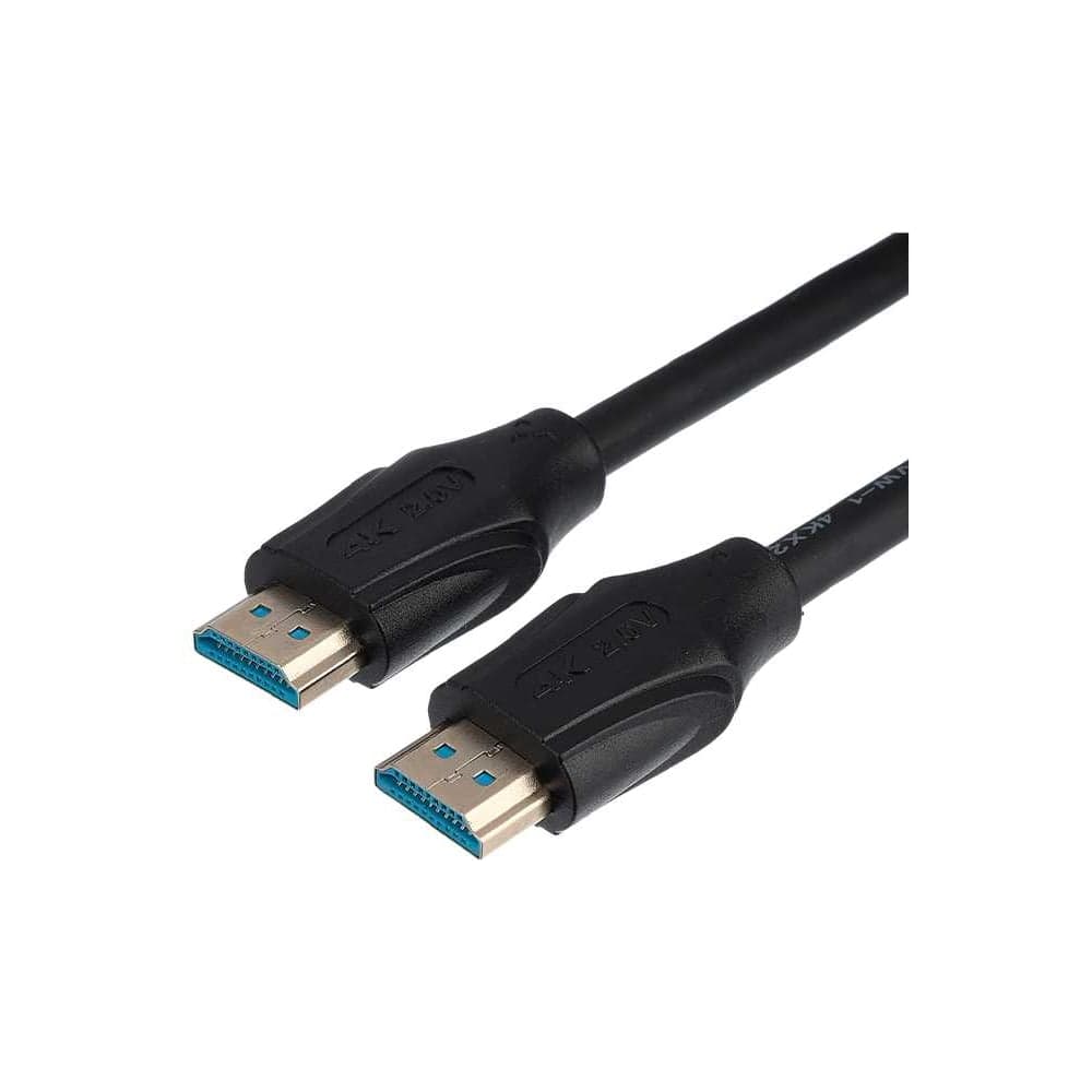 Кабель GoPower 1 HDMI (m)-HDMI (m) 1.5м ПВХ ver.1.4 черный в пакете 00-00029041