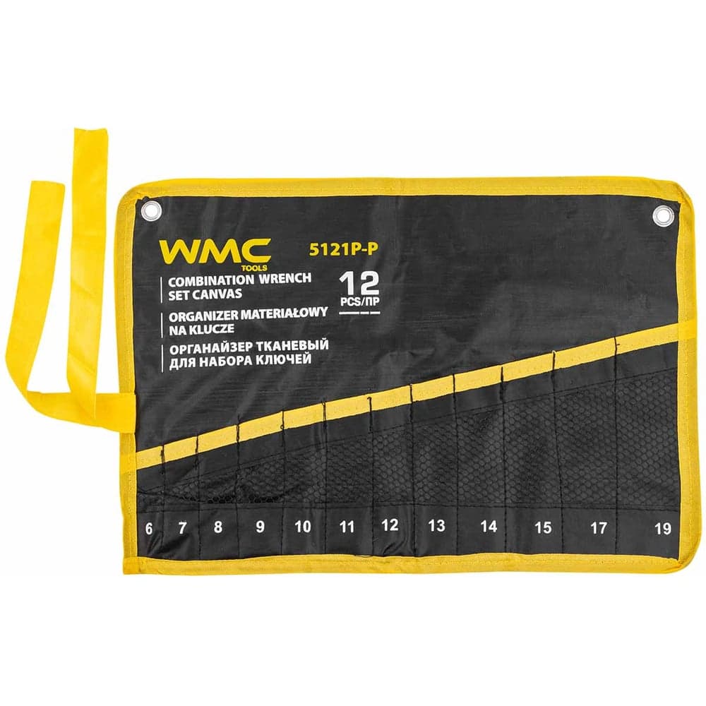 Органайзер тканевый WMC TOOLS для набора ключей 12 предметов WMC-5121P-P(59191)