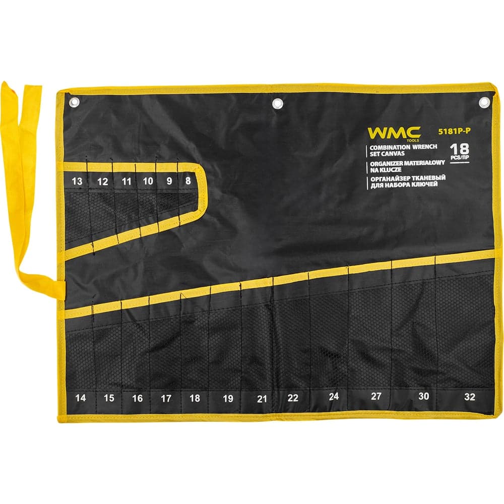 Органайзер тканевый WMC TOOLS для набора ключей 18 предметов WMC-5181P-P(59194)