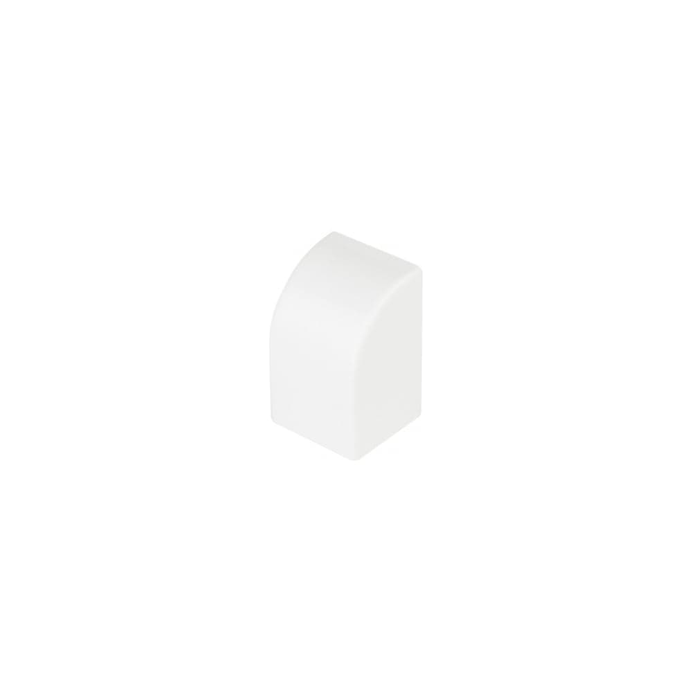 Заглушка EKF PROxima Plast, белый, 4 шт ecw-25-25x4