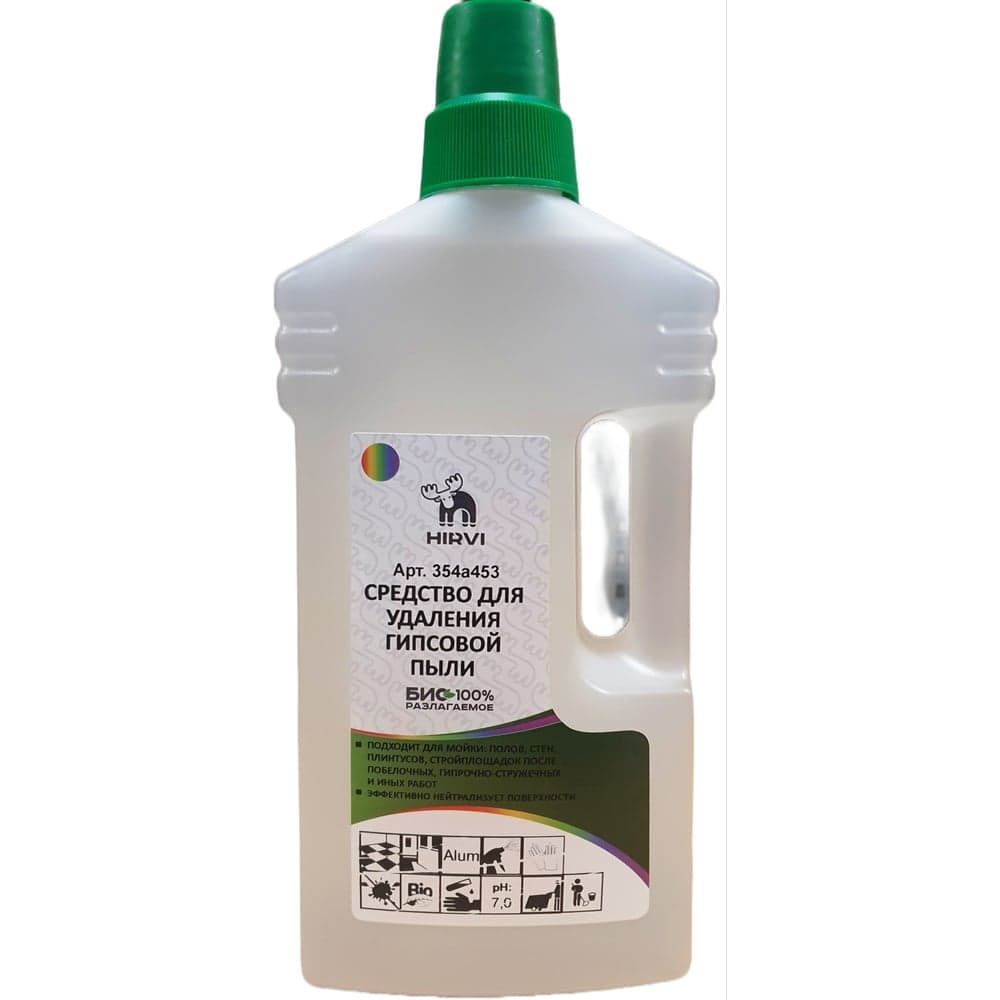 Средство для удаления гипсовой пыли HIRVI WIPE CLEAN PROBEL Концентрат 1л 354а453