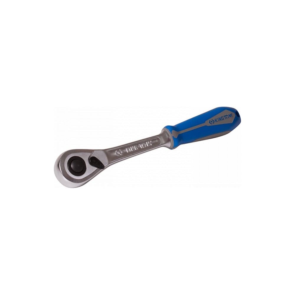 Трещотка KING TONY 1/2", 250 мм, 90 зубцов, флажковая с кнопкой 4773-10GS
