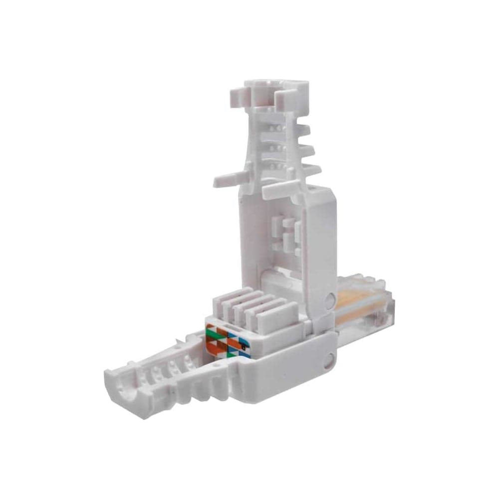 Коннектор SUPRLAN 8P8C U/UTP Cat.5e (RJ-45) безынструментальный (DIY) 10-0218-1