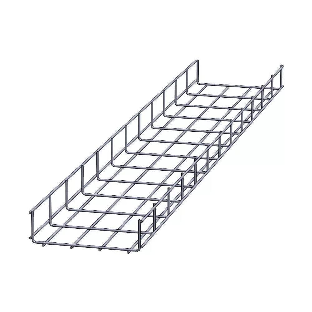 Проволочный лоток CABLIDERTRAYS оцинкованный усиленный ПЛЛУ-250х60-3000