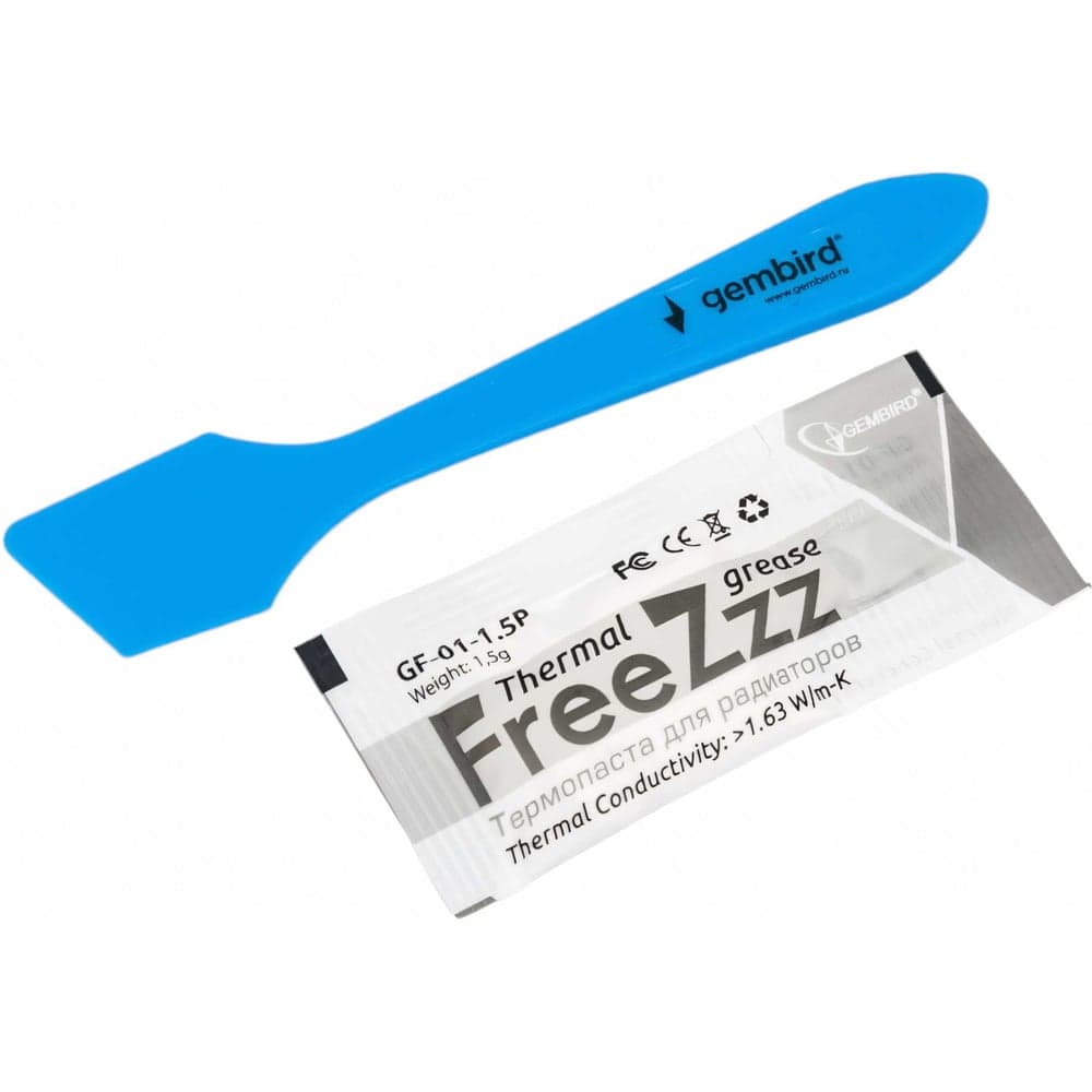 Термопаста FreeZzz 1.5 г для радиаторов Gembird GF-01-1.5P