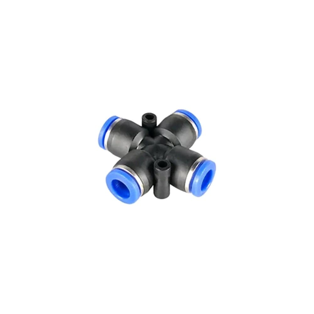 Фитинг SPZA04 крест 4 мм BlackWeld 5801bw