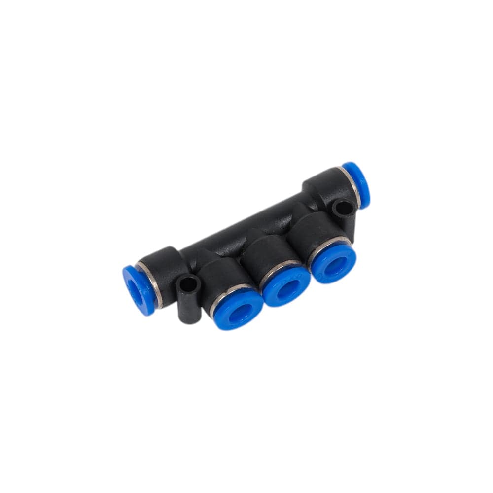 Фитинг SPK-06 пластик 6 мм на пять входов BlackWeld 5401bw