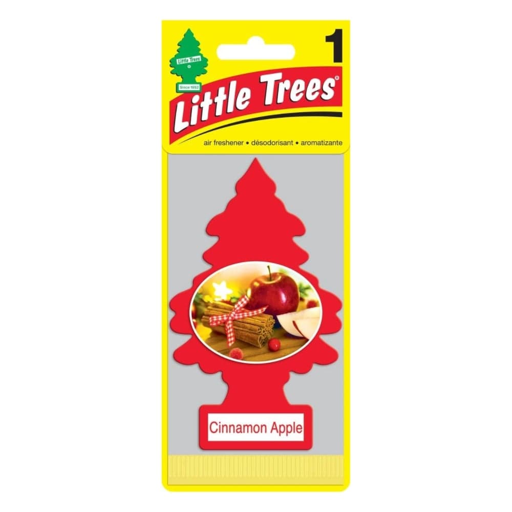 Ароматизатор елочка Car-Freshner Cinamon Apple Яблоко с корицей U1P-10338-RUSS