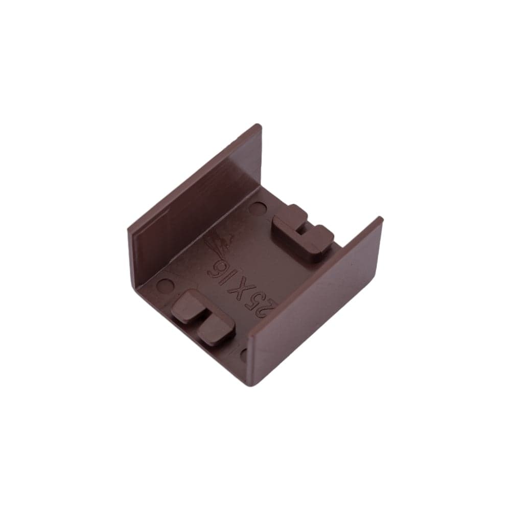 Соединитель EKF Plast PROxima, под темное дерево, 4 шт cond-25-16x4