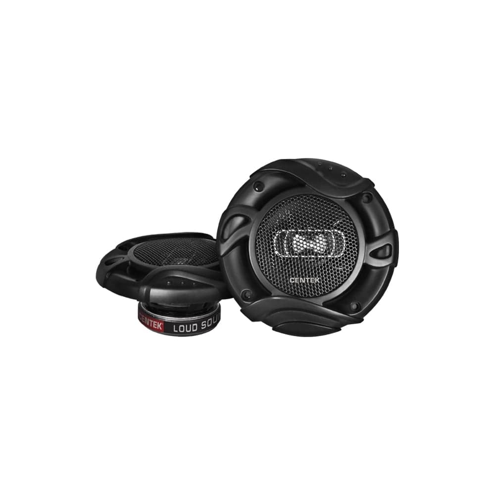 Автоколонки Centek 5.25”, 13x13 см, 200 Вт, 2 полосы, 95-20000 Гц CT-8301-525