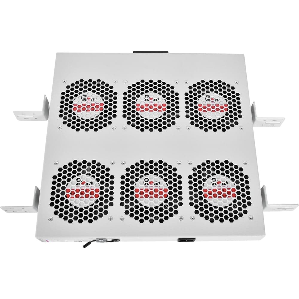 Вентиляторный модуль Rem R-FAN, 230V, 1U, вентиляторов: 6, 258 дБ, серый R-FAN-6K-1U