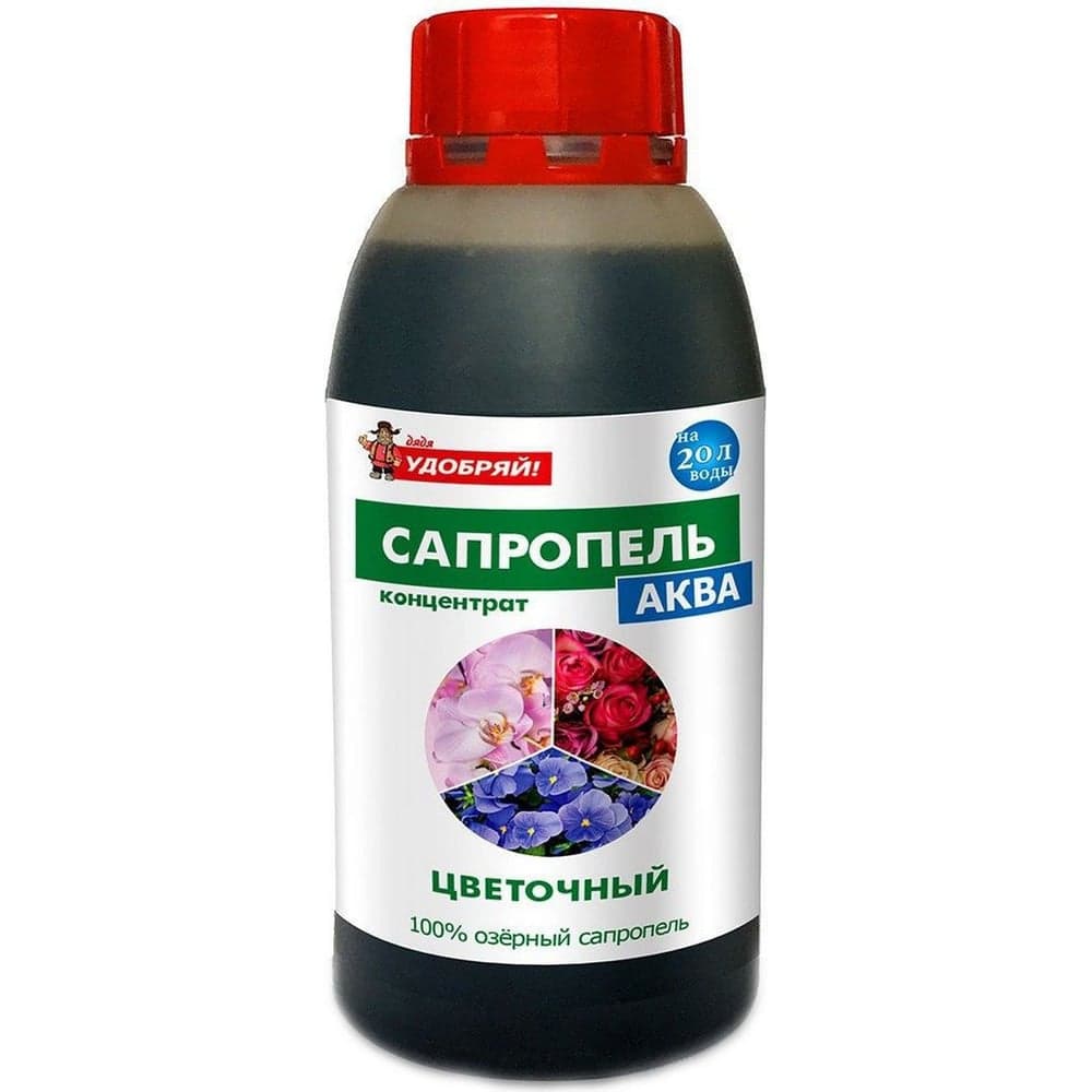 Удобрение Viva Сапропель-Аква Цветочный, концентрат 0,5 л 4610014744096