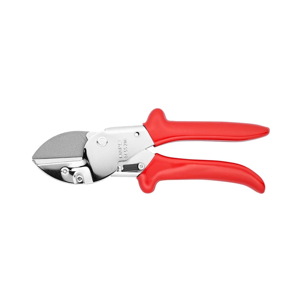 Секатор по мягким материалам KNIPEX для скользящих резов по резине, коже, ПВХ, L-200 мм KN-9455200