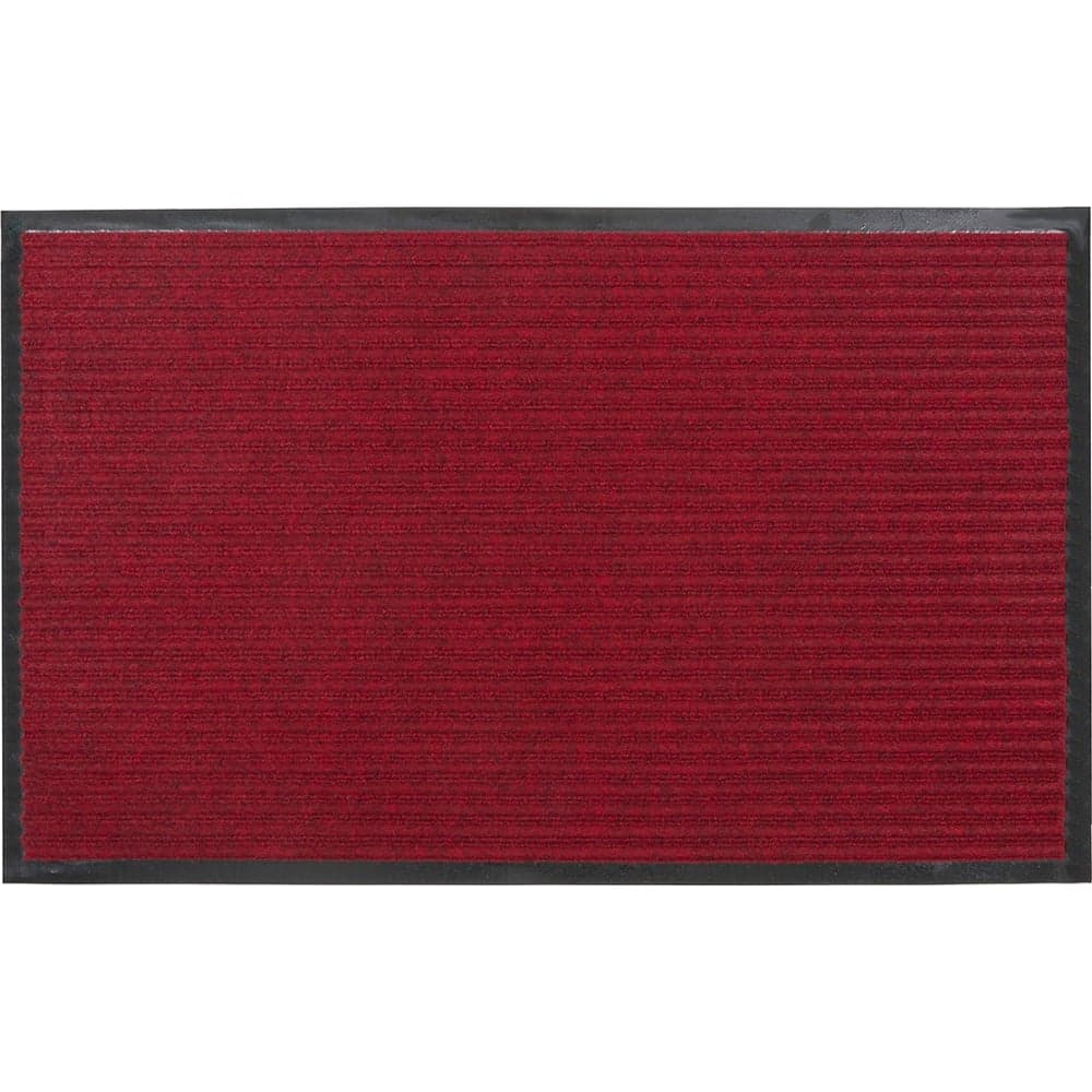 Коврик SUNSTEP влаговпитывающий ребристый 40x60 см, бордовый 35-034