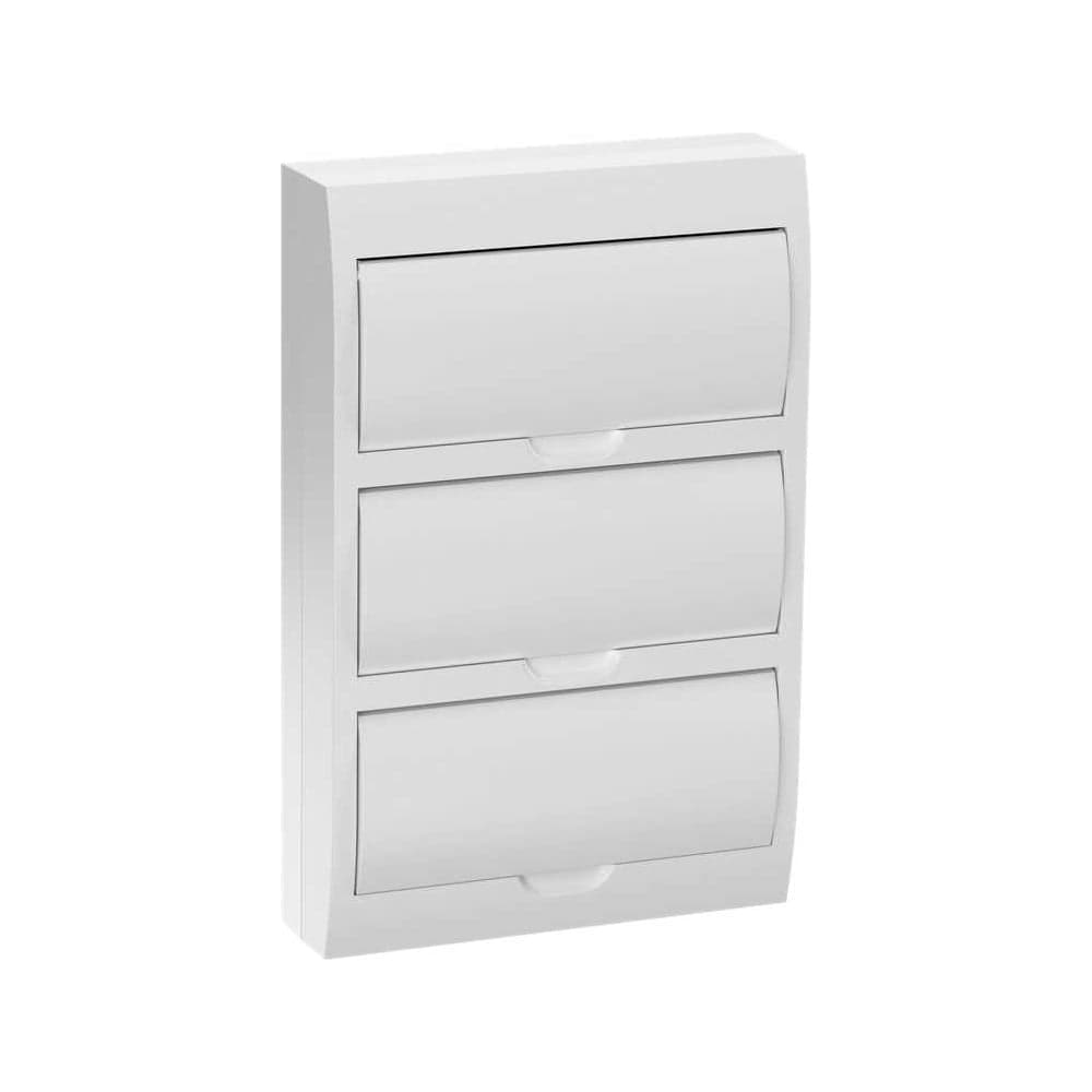 Корпус пластиковый GENERICA ЩРН-П-36 бел. дверь IP41 MKP13-N-36-41-K01-G