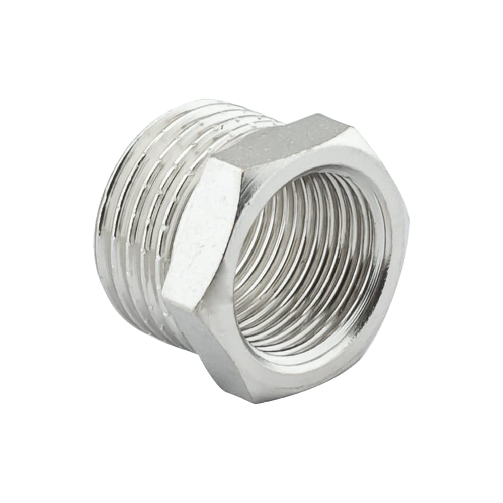 Футорка никелированная PROFACTOR н/в 1/2" х 3/8" PF TF 82