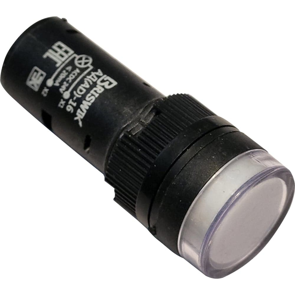 Индикатор светодиодный Briswik АД(AD)-16 белый 24В AC/DC IP65 16AC/DC24V-w.BR