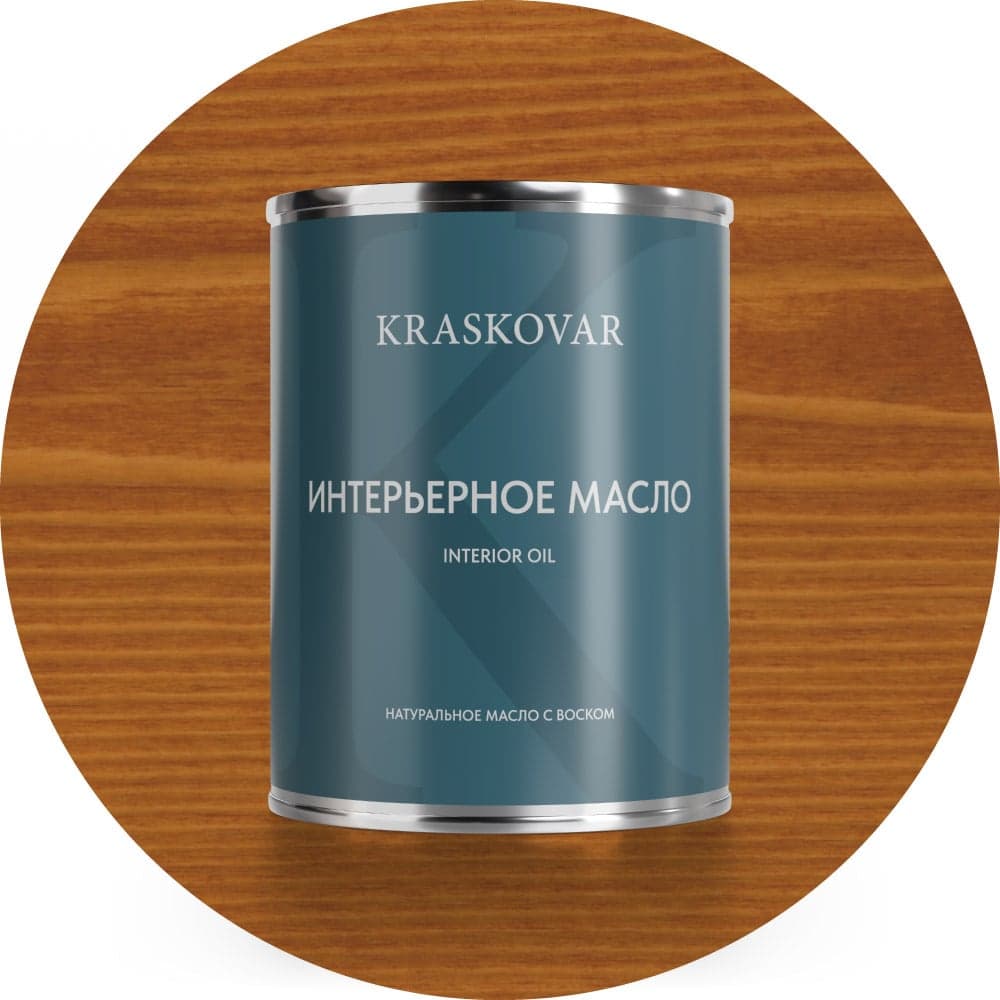 Масло интерьерное Kraskovar Осенний клён 0,75л 1260