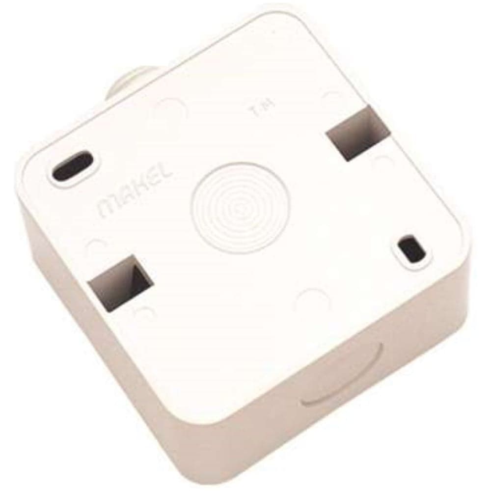 Установочная коробка Makel для наружного монтажа ОП Mimoza бел. 10010