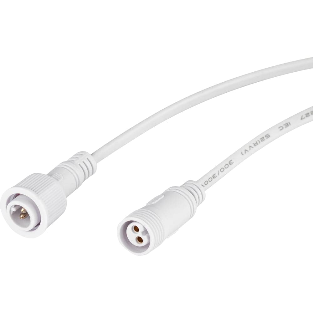 Кабель соединительный для линейного светильника ЭРА Cable-DCWP-2pin (PP2)-M15-MF-1m 1 м Б0064712
