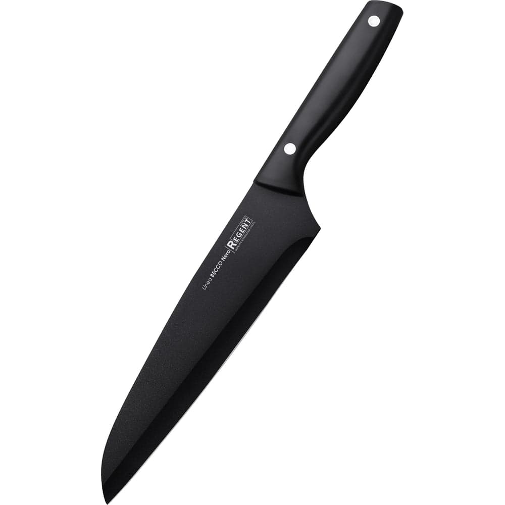 Нож шеф разделочный Regent inox BECCO Nero 93-KN-BN-1