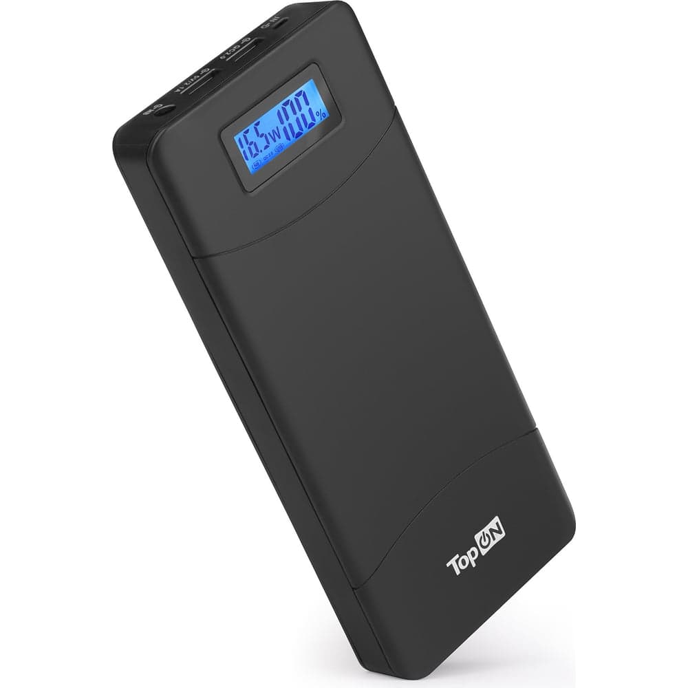 Универсальная внешняя батарея TopOn 18000мАч 66.6Wh с 2 USB-портами TOP-T72