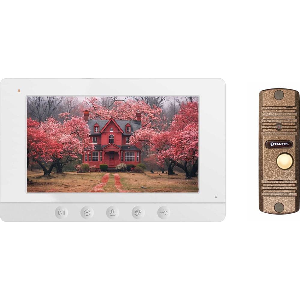 Комплект Tantos Like монитора Like и вызывная панель Corban HD 00-00327415