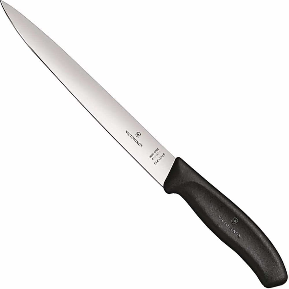 Филейный нож Victorinox Fibrox лезвие 16 см, черный 5.3703.16 - 3