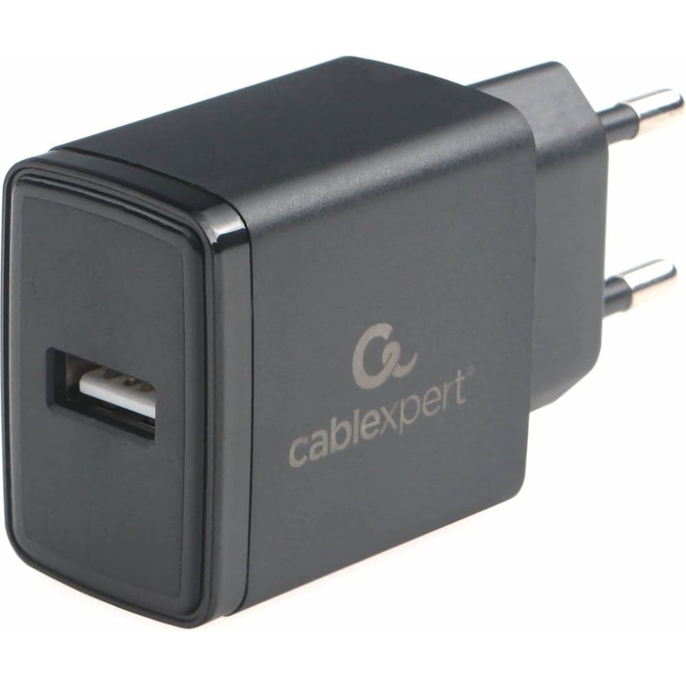 Зарядное устройство Cablexpert 10.5Вт, 2.1А, 1хUSB, чёрный, пакет, MP3A-PC-55