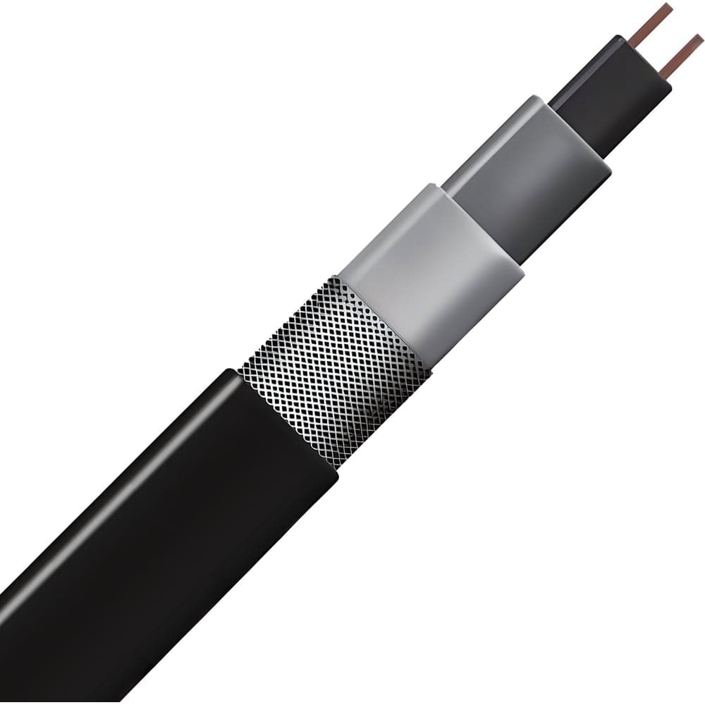 Саморегулирующийся греющий кабель ALFAOPT SRL-30-2CR (UV), 15 м SRL-30-2-CR-UV-15