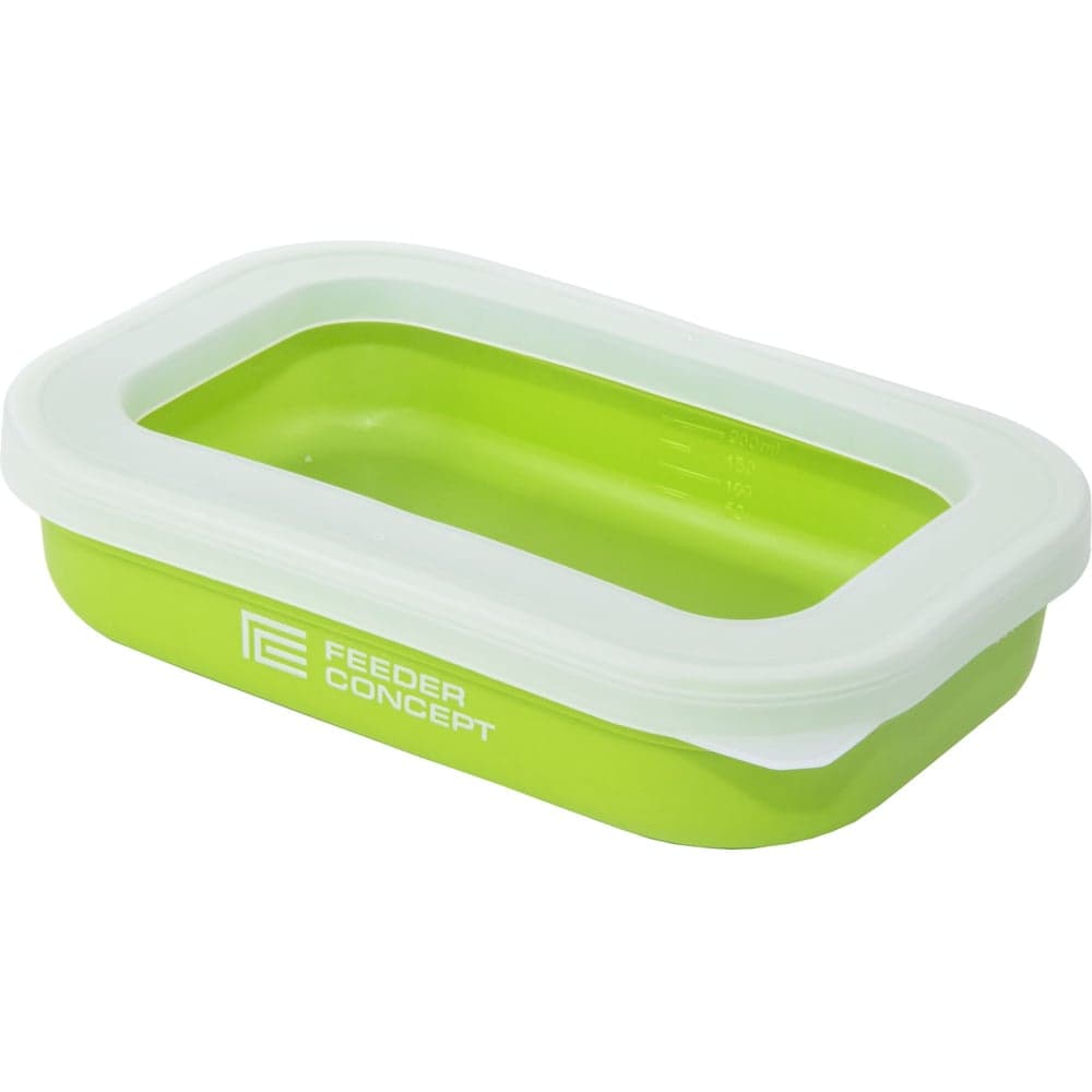 Коробка рыболовная для наживки с крышкой FEEDER CONCEPT FC BAIT BOX WITH OPEN LID р.S, 0.3 л FC201-001S