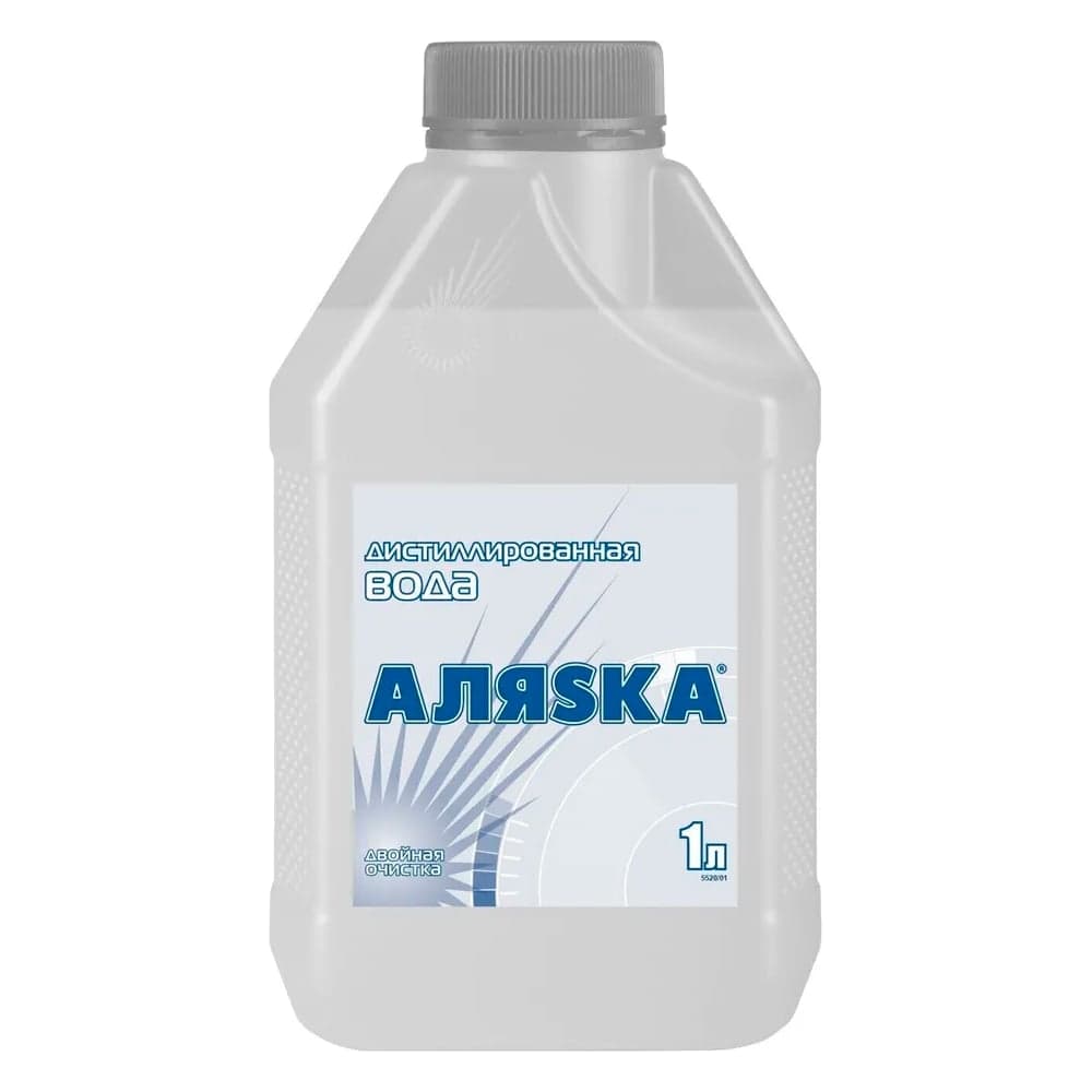 Дистиллированная вода 1 л АЛЯSКА 5520