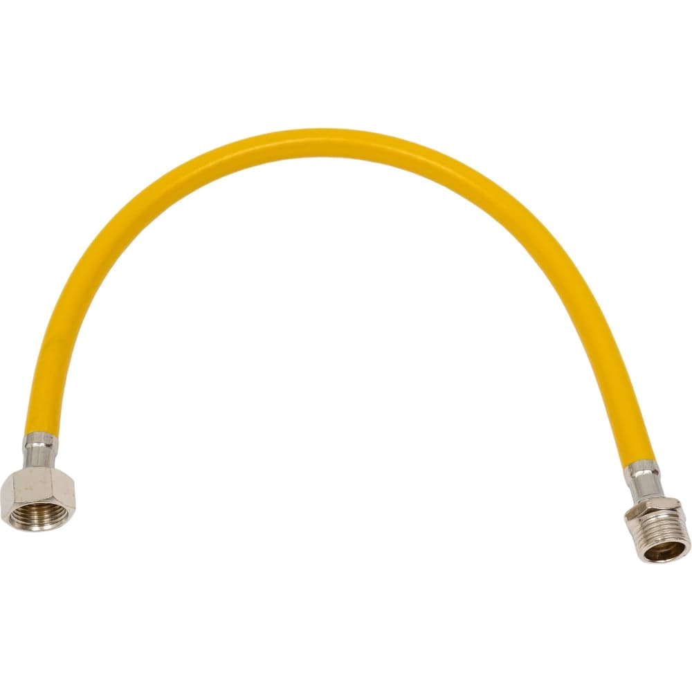 Шланг для газовых приборов Elka 1/2" х 0,5 м, в/н, ПВХ, желтый ИС.100508