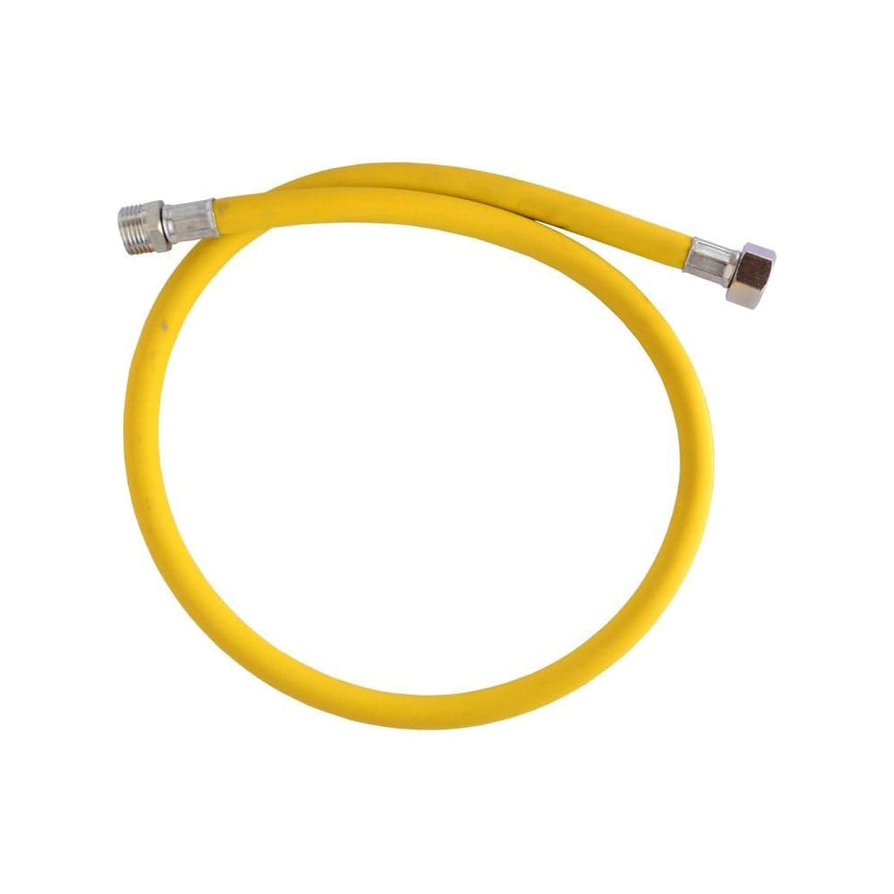 Шланг для газовых приборов Elka 1/2" х 1,2 м, в/н, ПВХ, желтый ИС.100512
