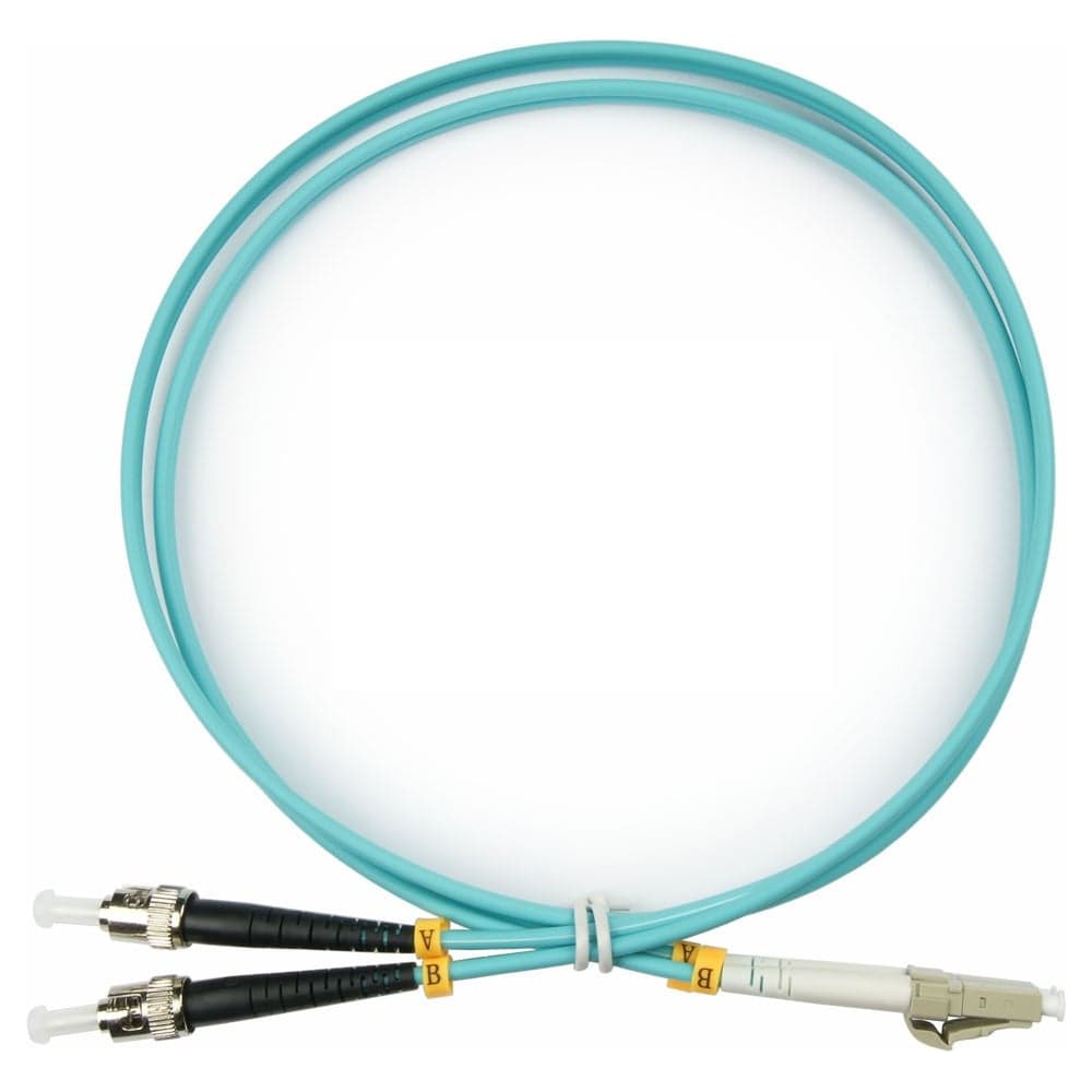 Оптический патч-корд TopLAN, дуплексный, LC/PC-ST/PC, MM 50/125, 20 м, DPC-TOP-OM3-LC/P-ST/P-20