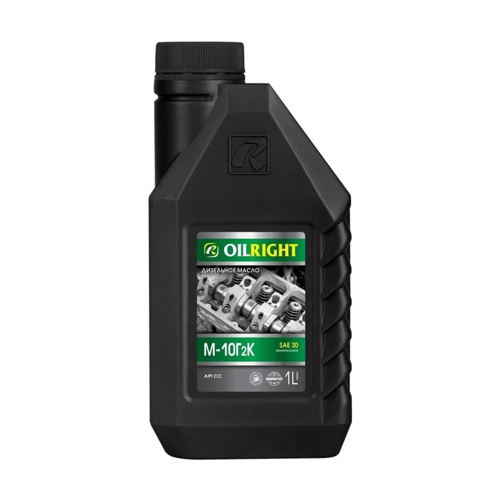 Дизельное масло OILRIGHT М10Г2К SAE 30 1 л 2504